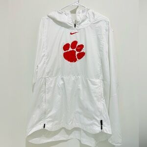 NIKE CLEMSON WINDBREAKER PULLOVER XL